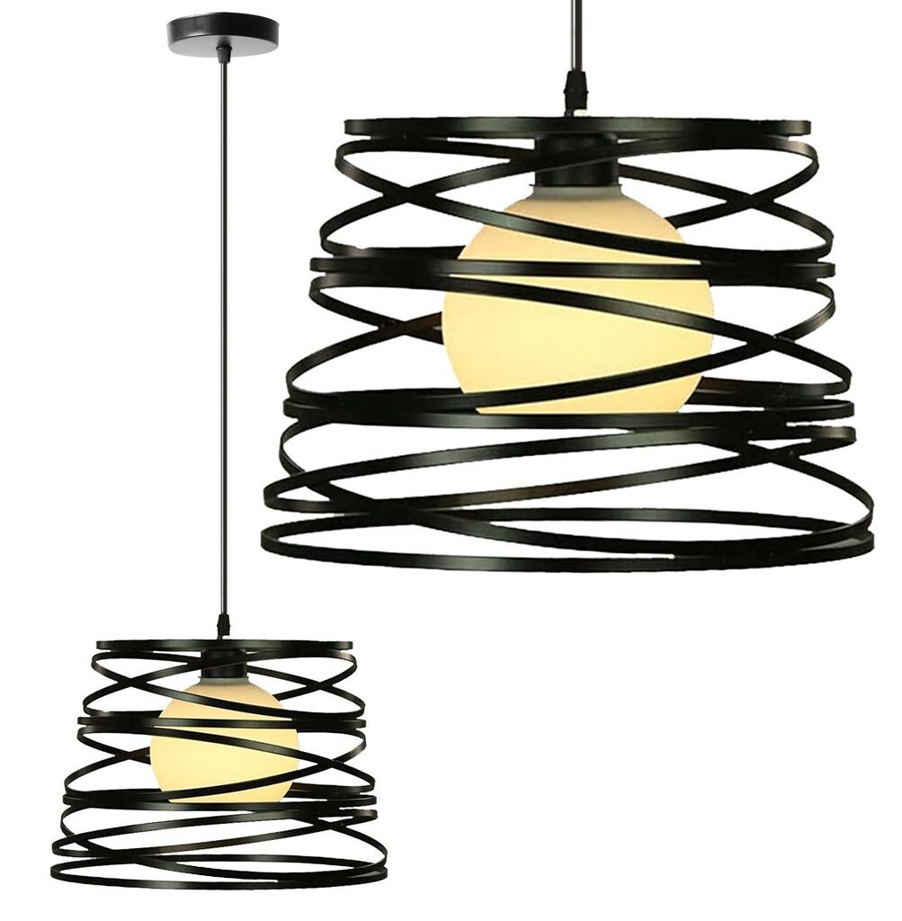 

Подвесной светильник Toollight App201-1Cp Metal Loft Round 1 Источник света E27 24X24X24Cm Регулируемый Toolight, черный