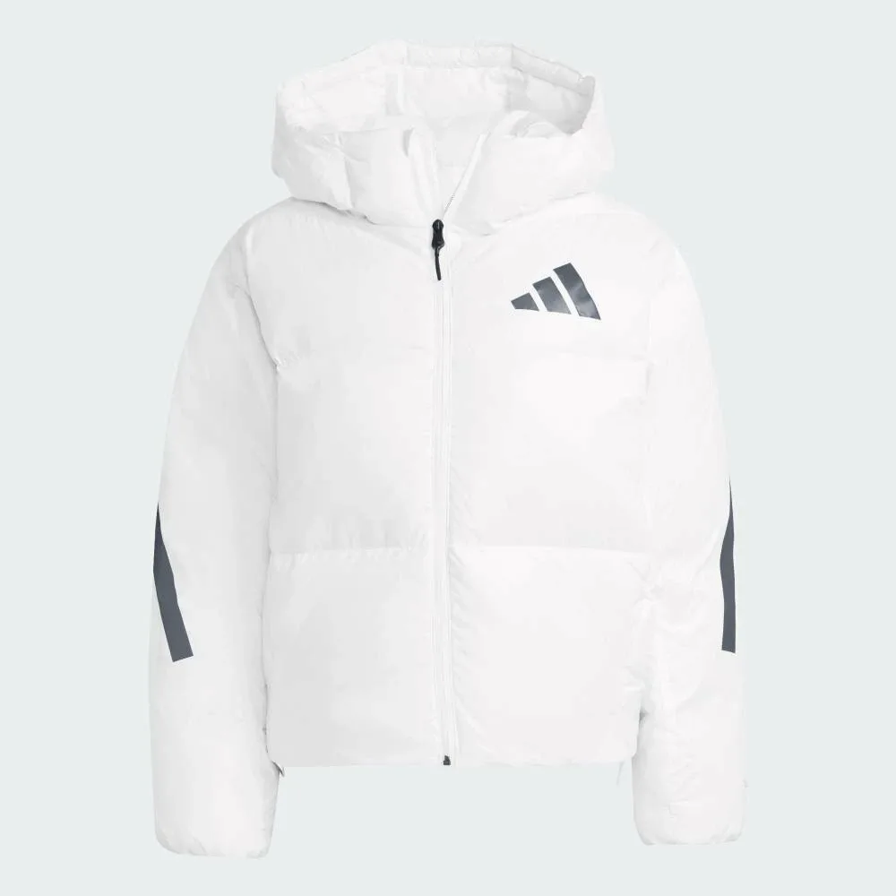 Пуховая куртка ADIDAS ZNE Puffer Climawarm Adidas, white — фото 4