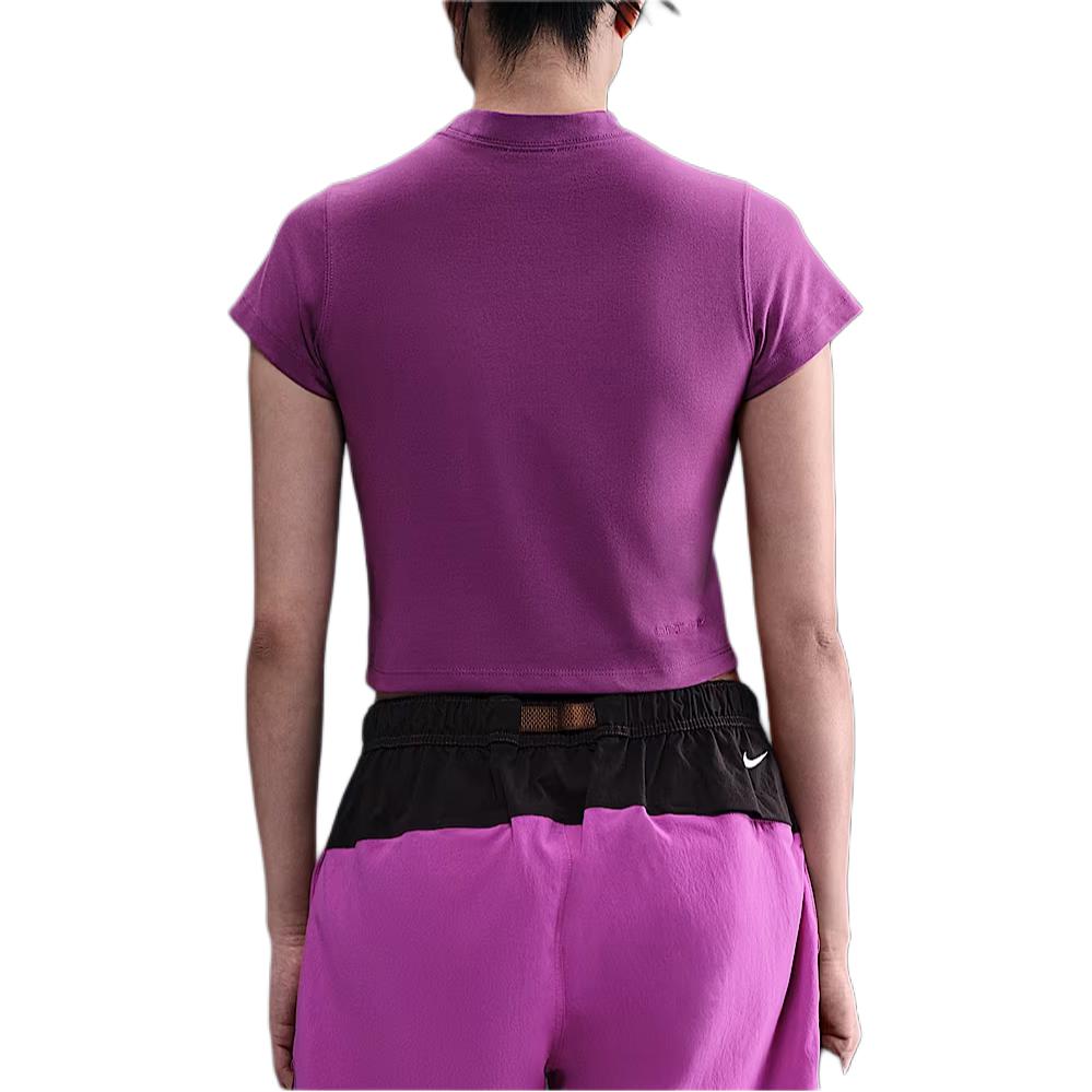 Nike Футболки женские Purple — фото 3