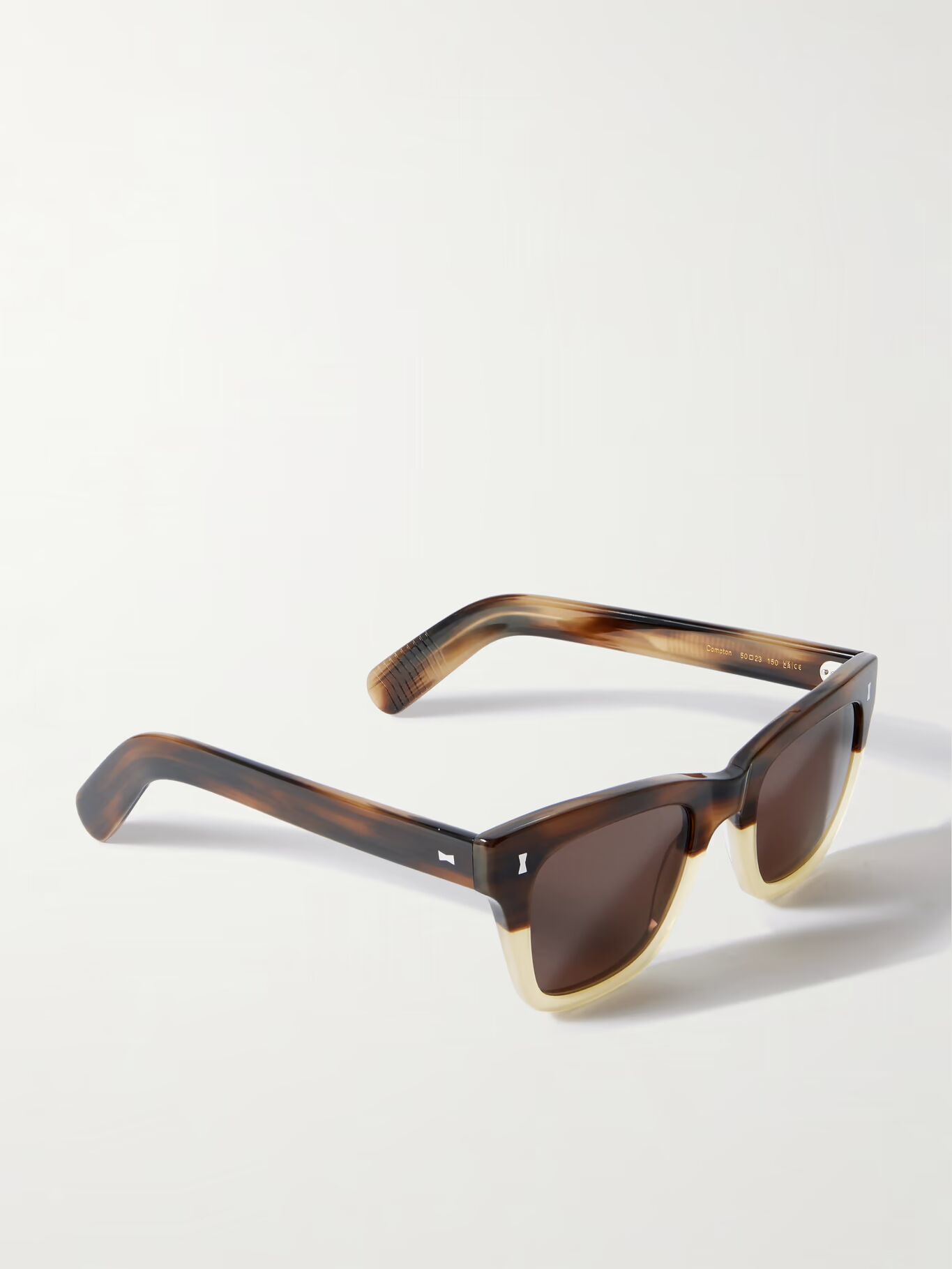 

Солнцезащитные очки Cubitts Compton D-Frame из ацетата MR P., коричневый