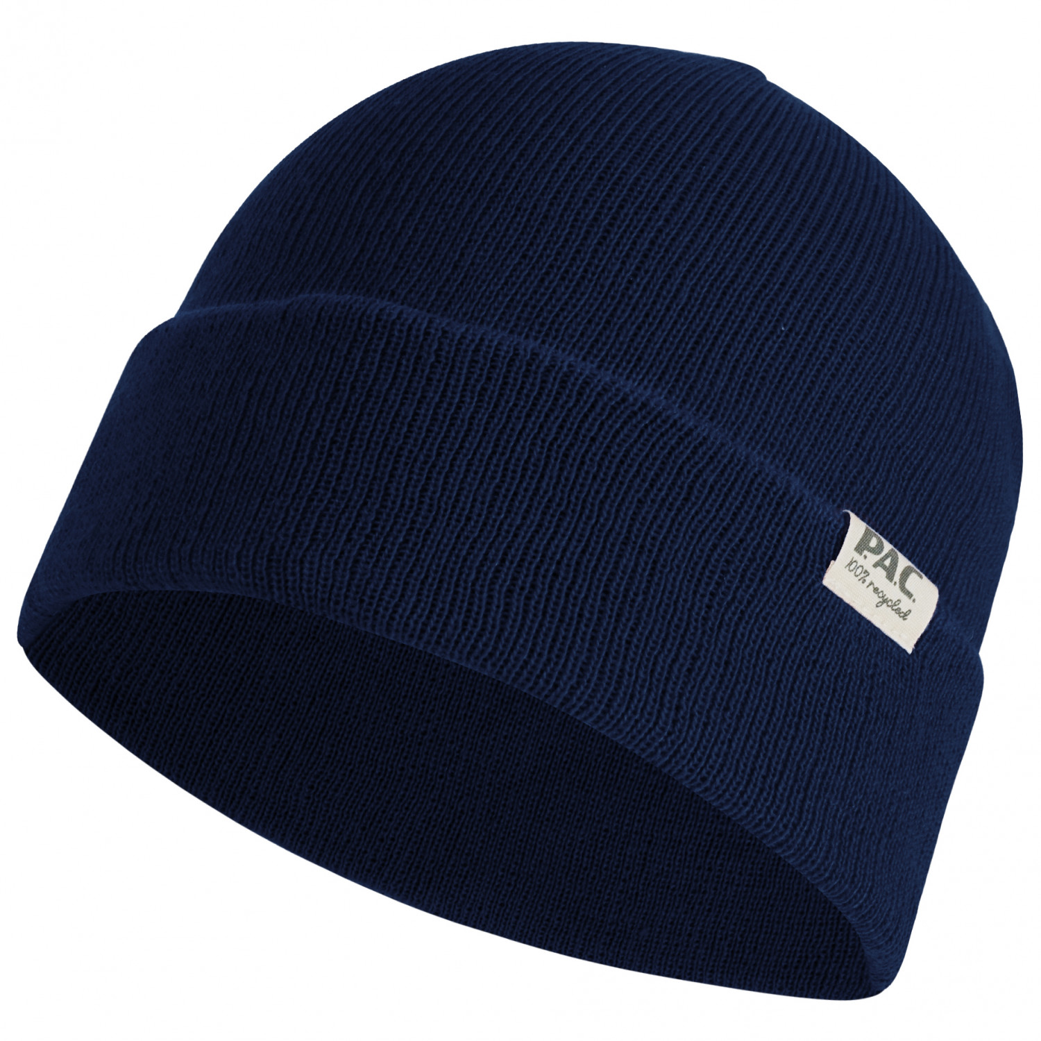 

Шапка P.A.C. Bricu 100% Recycled Beanie, темно-синий