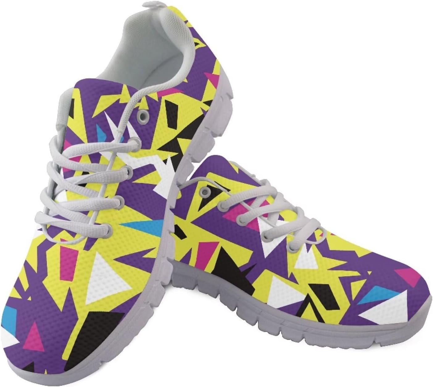 

Мужские легкие повседневные кроссовки AmzPrint для тенниса и прогулок, милые и удобные, с белой подошвой, для бега и работы