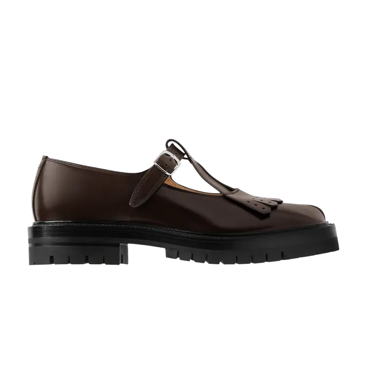 Лоферы Maison Margiela Wmns Tabi County Mary Jane Loafer, Dark Forest