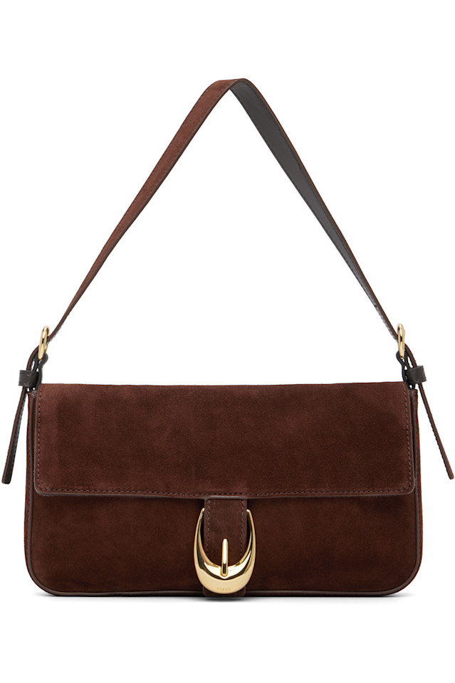 

Сумка Harlow Staud, цвет mahogany suede