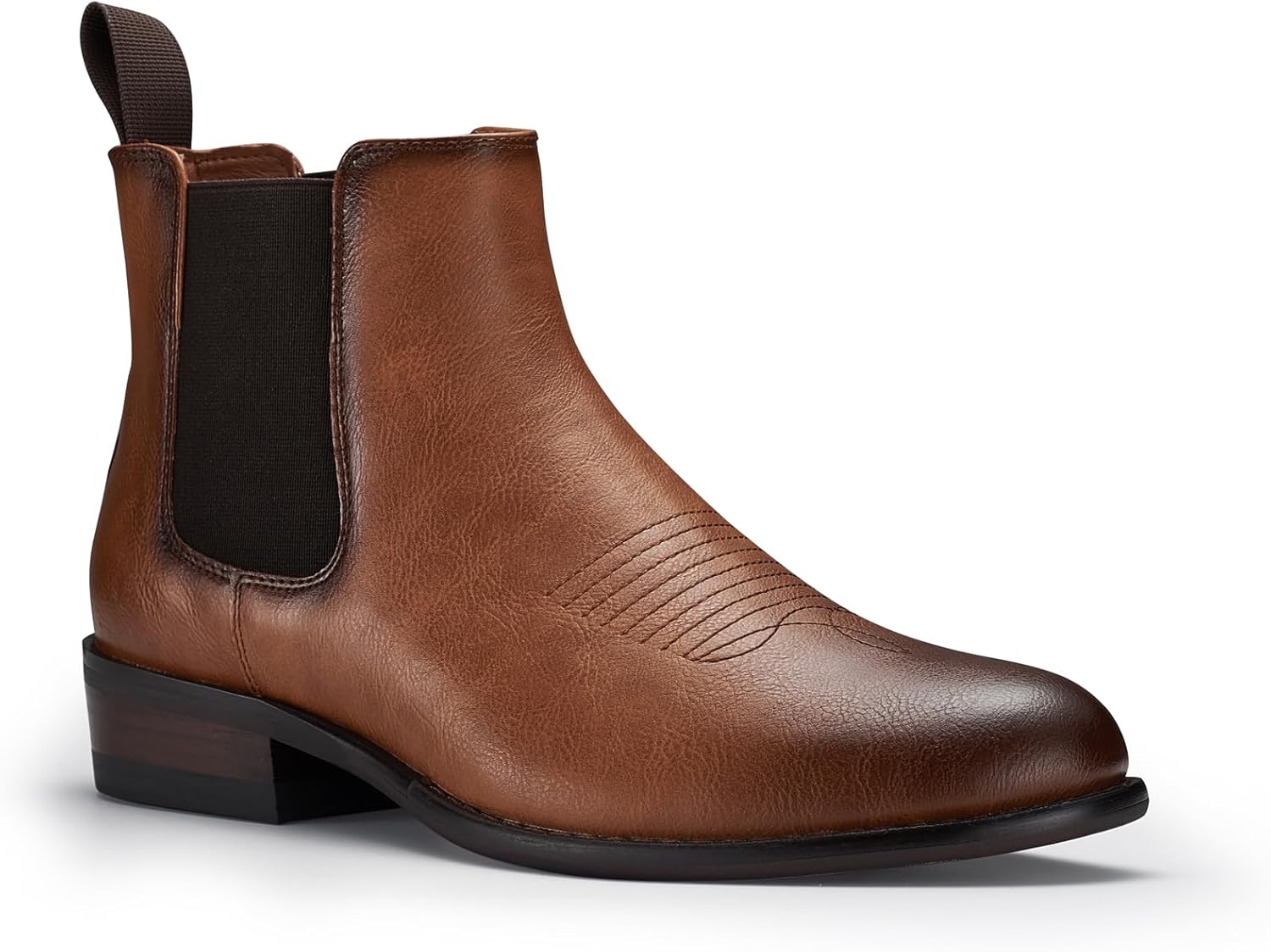 

Коллекция мужских вестерн-бутс Ferro Aldo | Повседневные и классические ботинки до щиколотки в стилях ковбой, челси и байкер для мужчин, 5. Amber Brown [Pull-On]