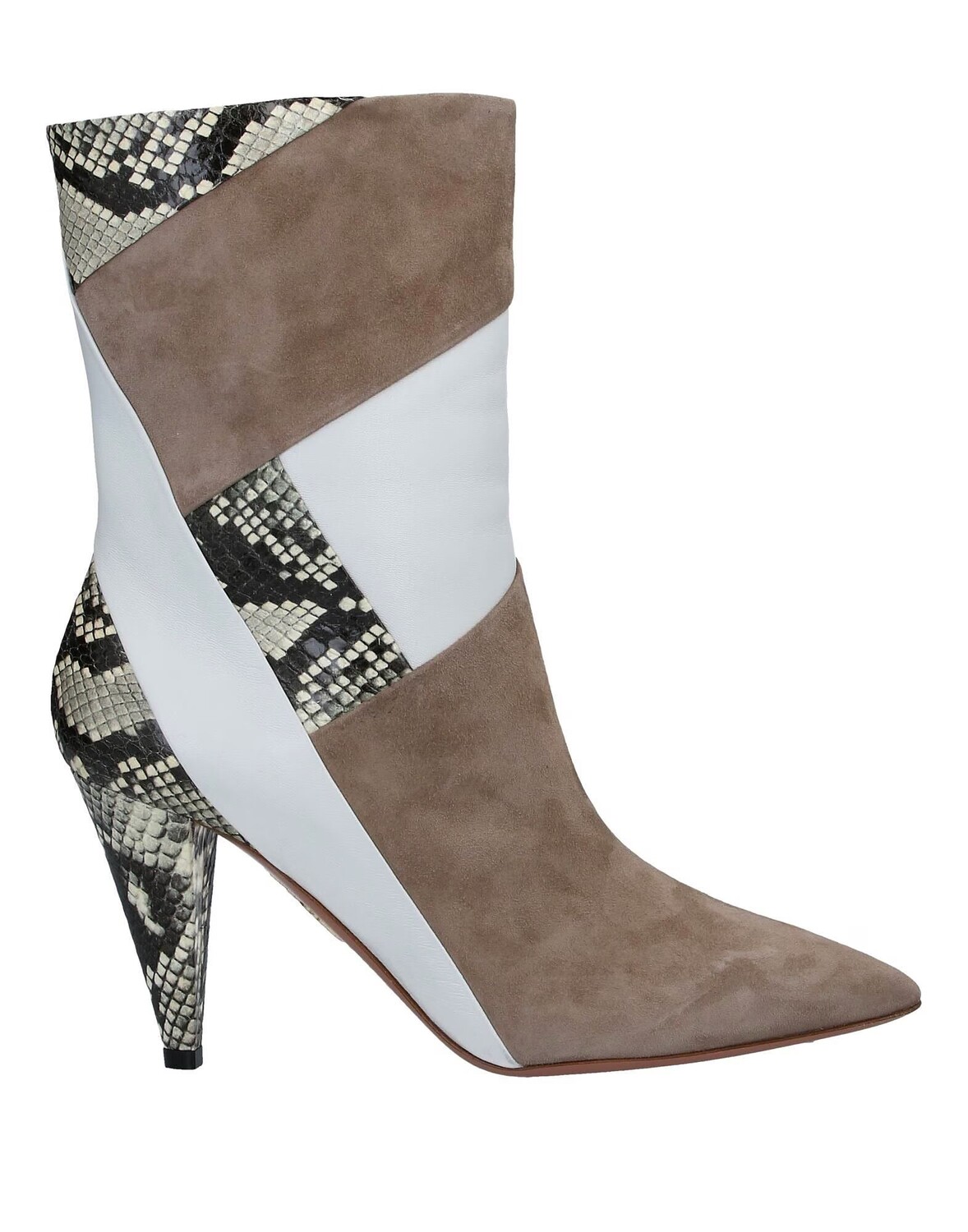 Ботильоны Aquazzura, хаки
