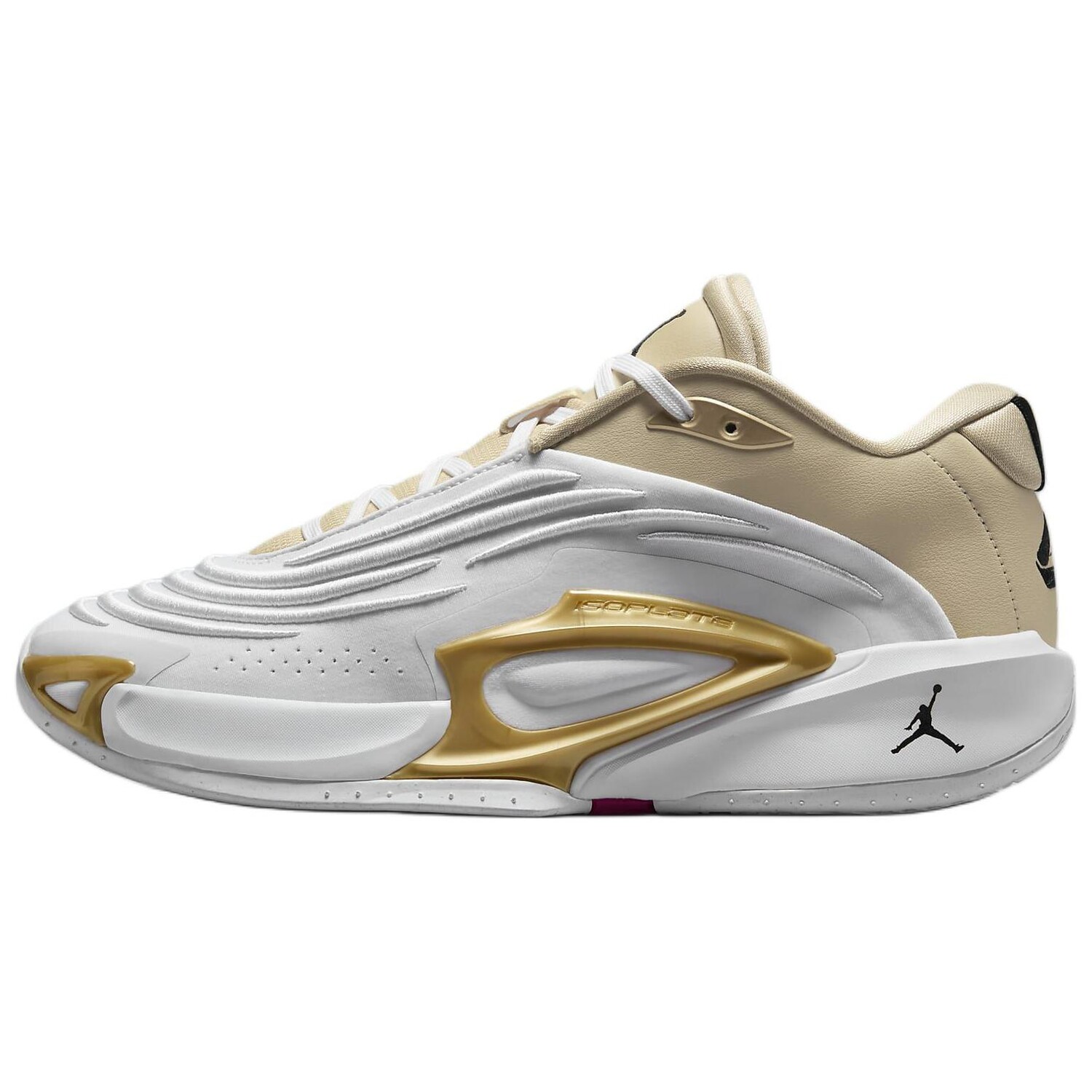 

Баскетбольные кроссовки Luka 3 Basketball Shoes Unisex Low-Top White Gold Jordan