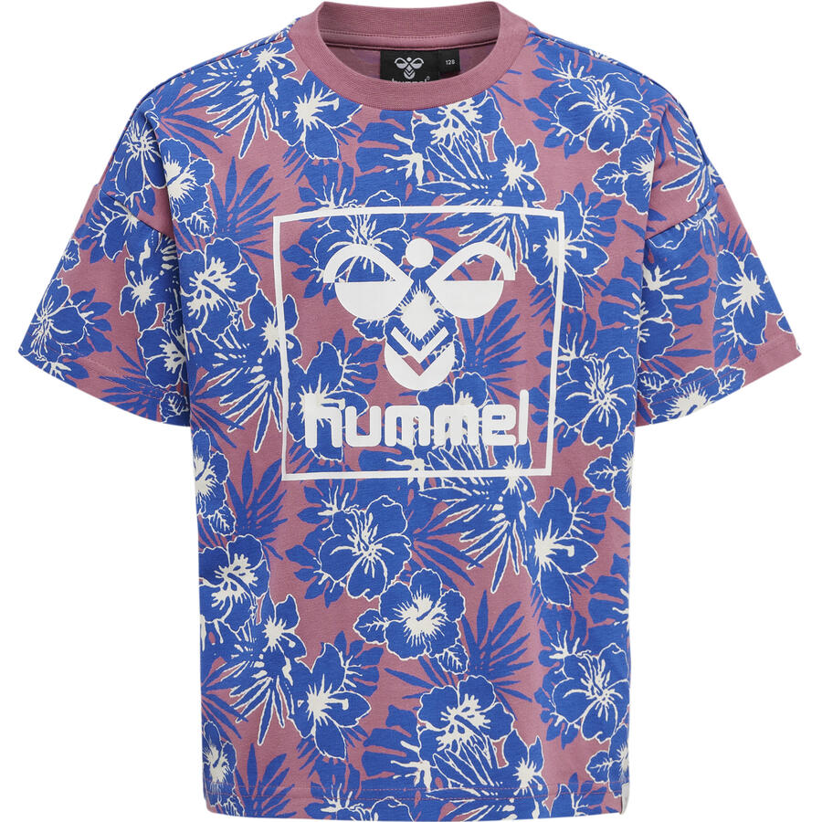

Футболка для девочек с цветочным узором Hummel