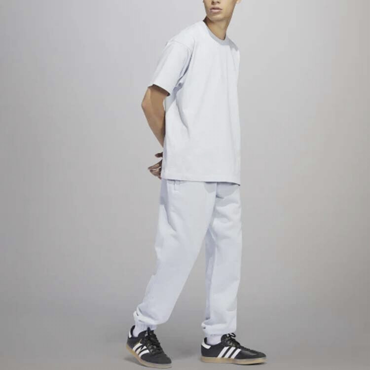 Трикотажные спортивные штаны унисекс Adidas Originals, цвет Blue — фото 4