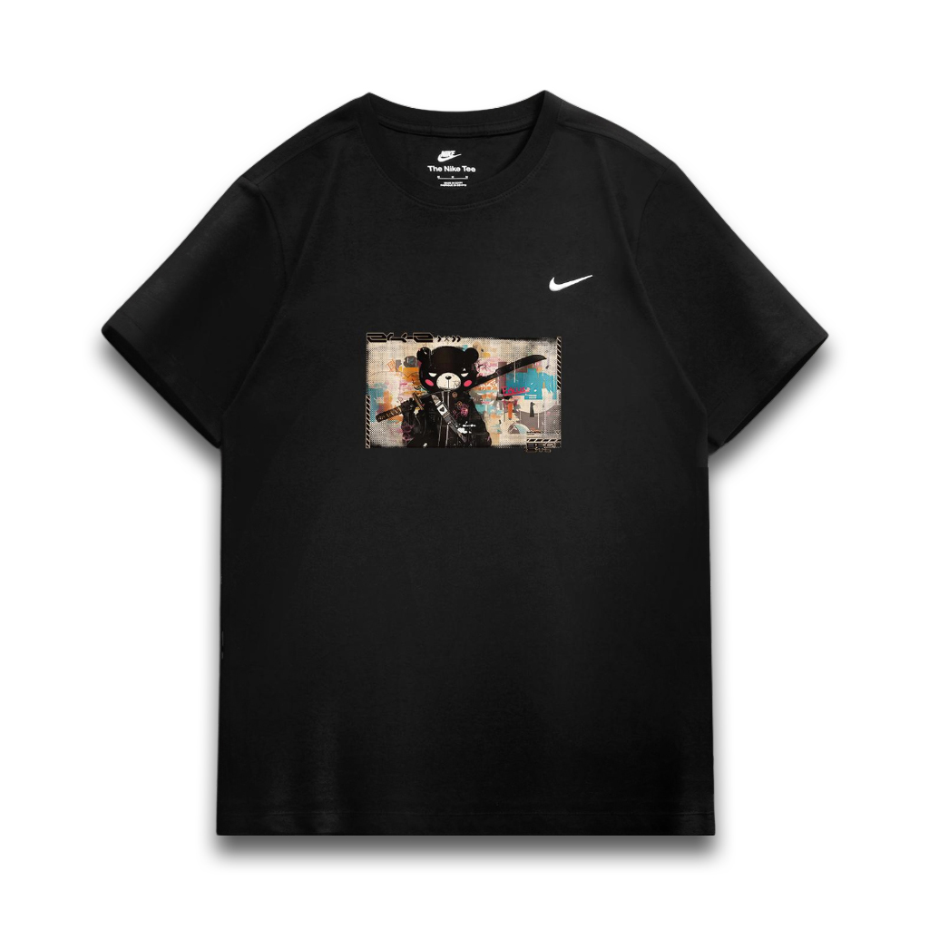 

Nike Спортивная футболка унисекс черная, Черный, Nike Спортивная футболка унисекс черная