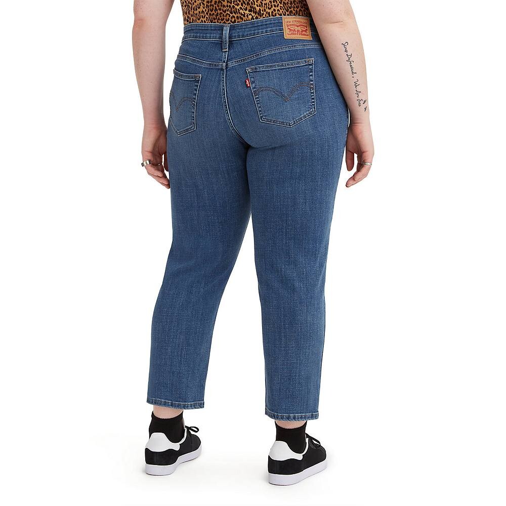 Джинсы-бойфренды Levi's больших размеров, цвет Night Is Young — фото 2