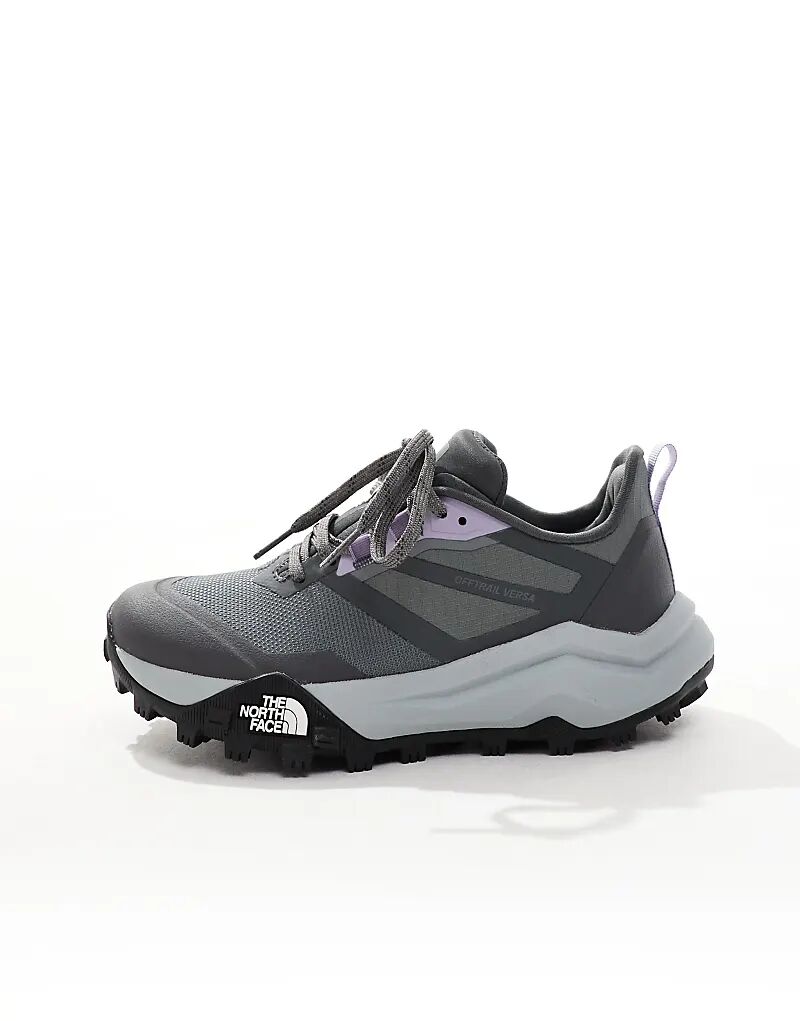 Кроссовки для бега по пересеченной местности North Face Offtrail Versa серого цвета — фото 4