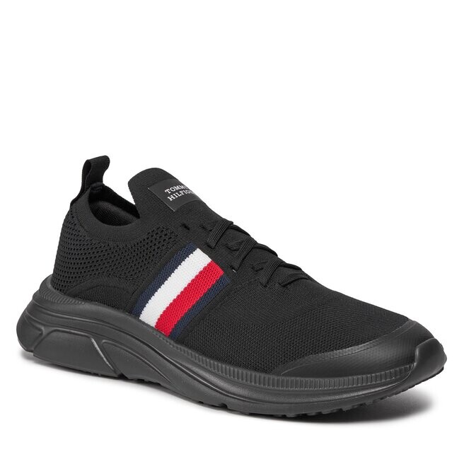 

Кроссовки Tommy Hilfiger ModernRunner Knit, черный