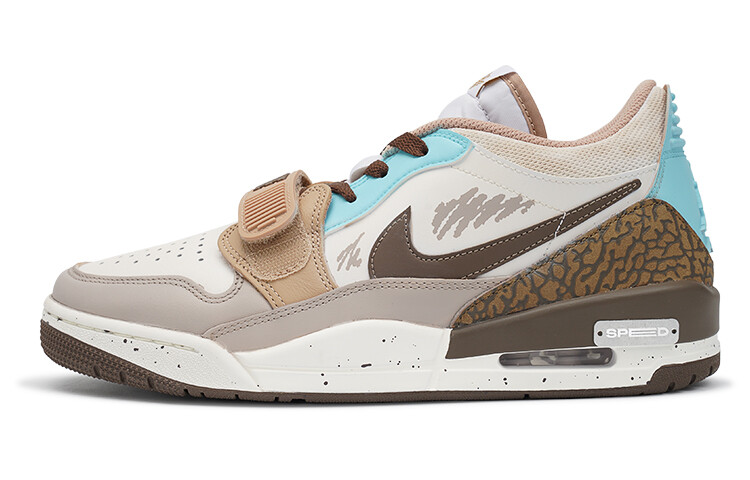 

Баскетбольные кроссовки Jordan Legacy 312 унисекс, Blue/Brown