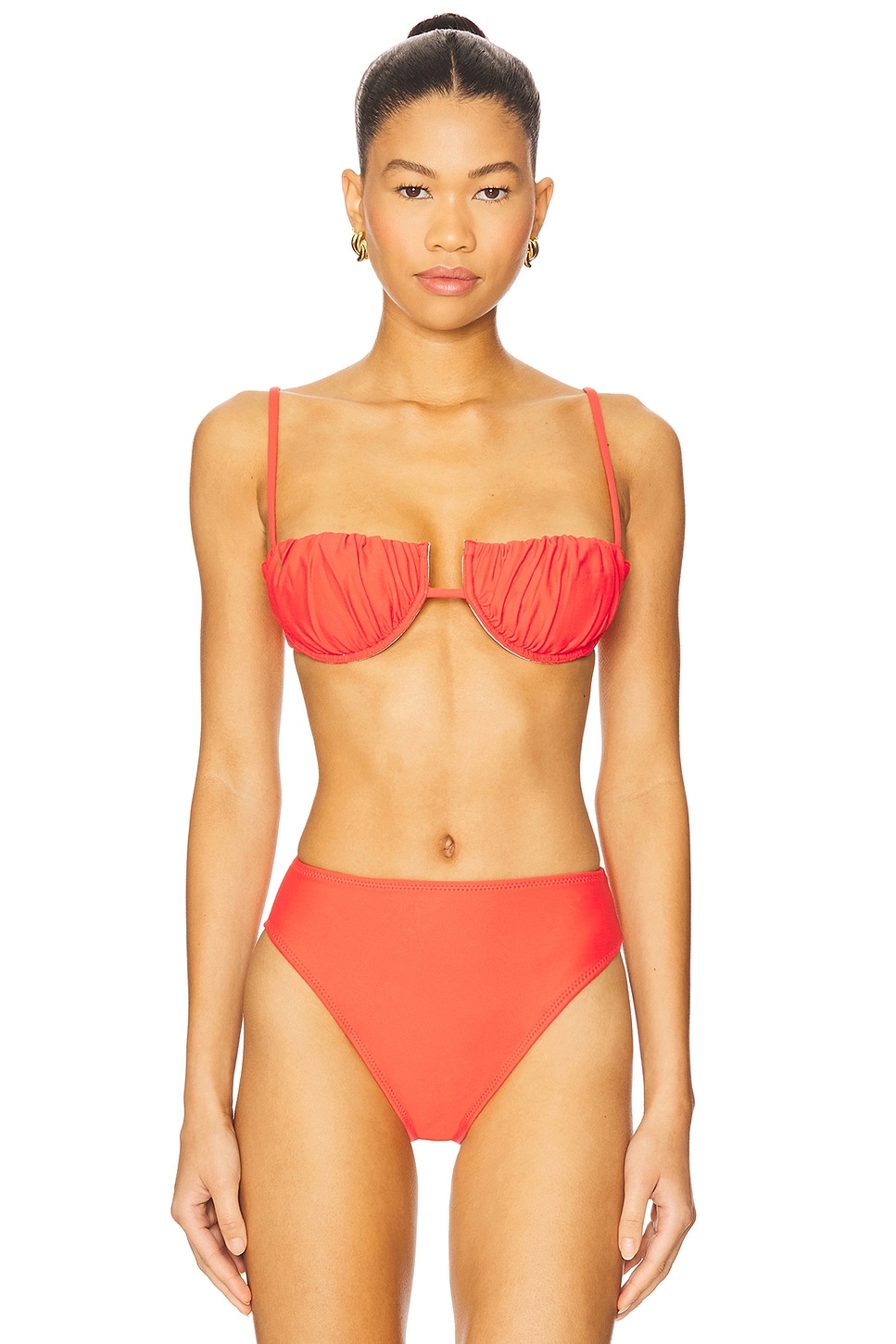 

Топ бикини "Петаль" Montce Swim, cherry
