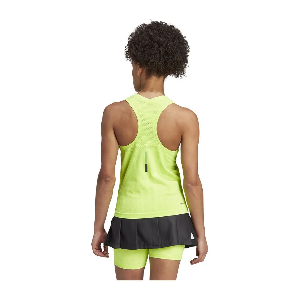 Футболка без рукавов adidas Aeroready Pro Seamless, желтый — фото 2