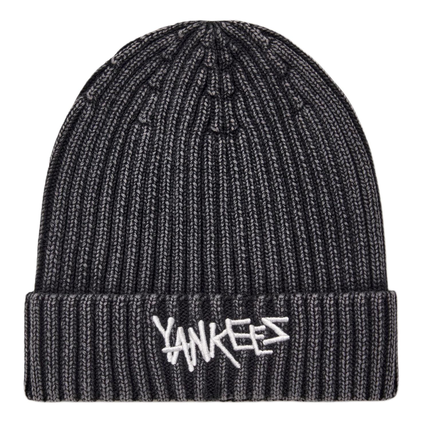 

MLB Нью-Йорк Янкиз хлопковая шапка-бини детская black, Серый, MLB Нью-Йорк Янкиз хлопковая шапка-бини детская black