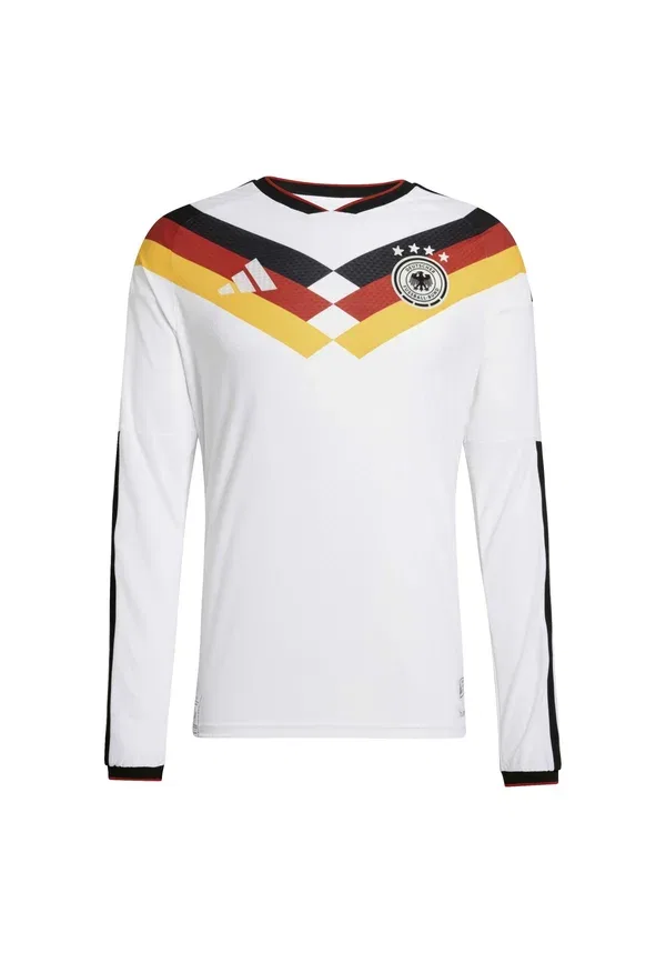 Футболка Adidas Performance Deutschland DFB 26 Home Authentic Long Sleeve National Team Wear, белый — фото 4