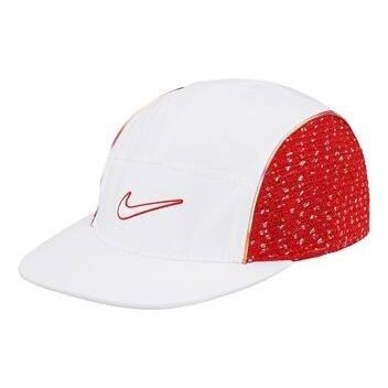 

Бейсболка x nike air tailwind iv boucl running hat 'white red' Supreme, белый