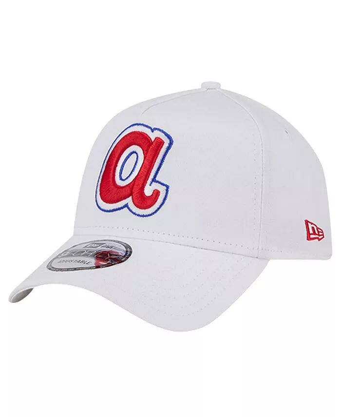 

Мужская белая регулируемая кепка Atlanta Braves TC A-Frame 9FORTY New Era, белый