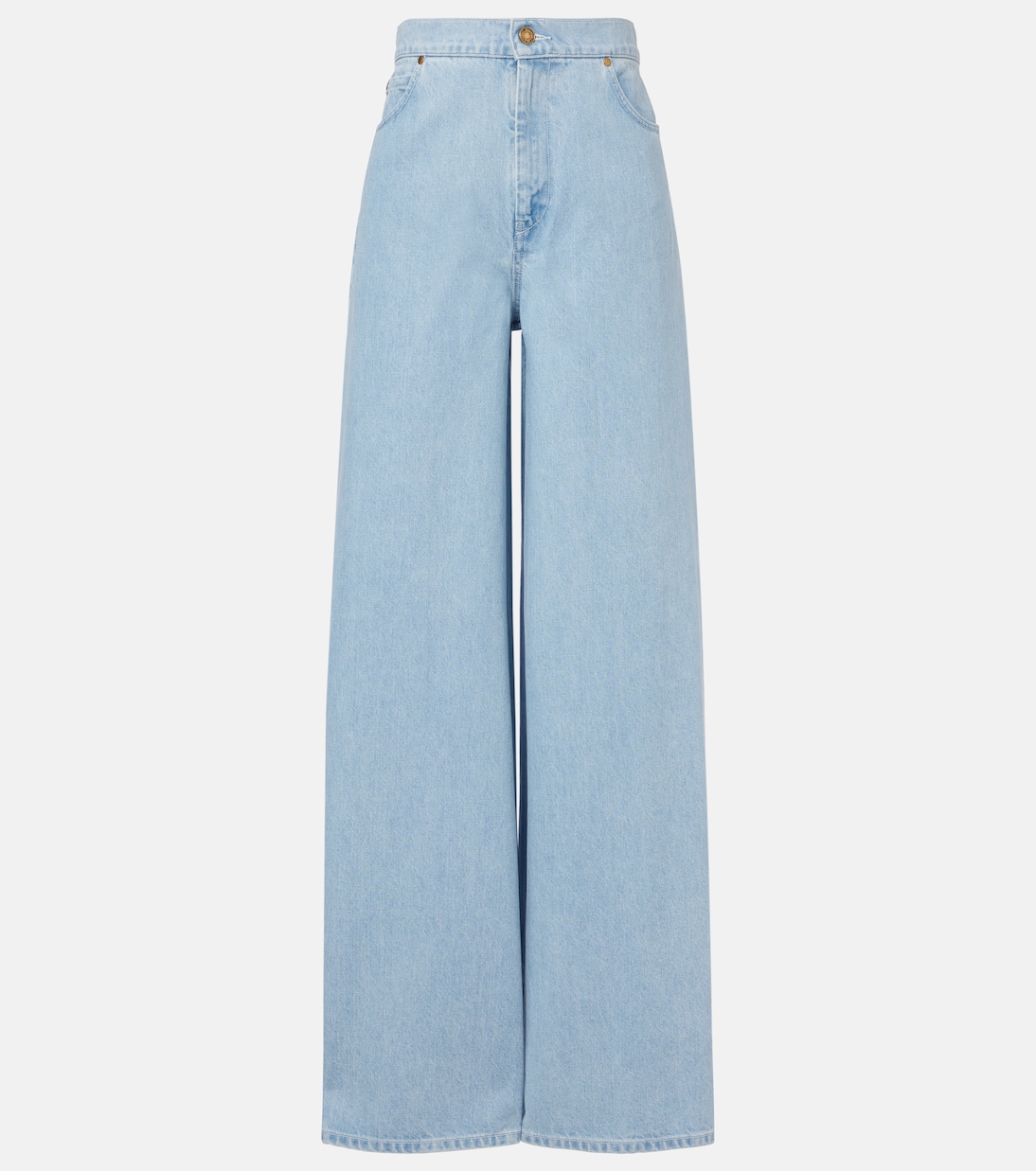 

Affari джинсы с высокой посадкой и широкими штанинами Max Mara, Chiaro Pulito
