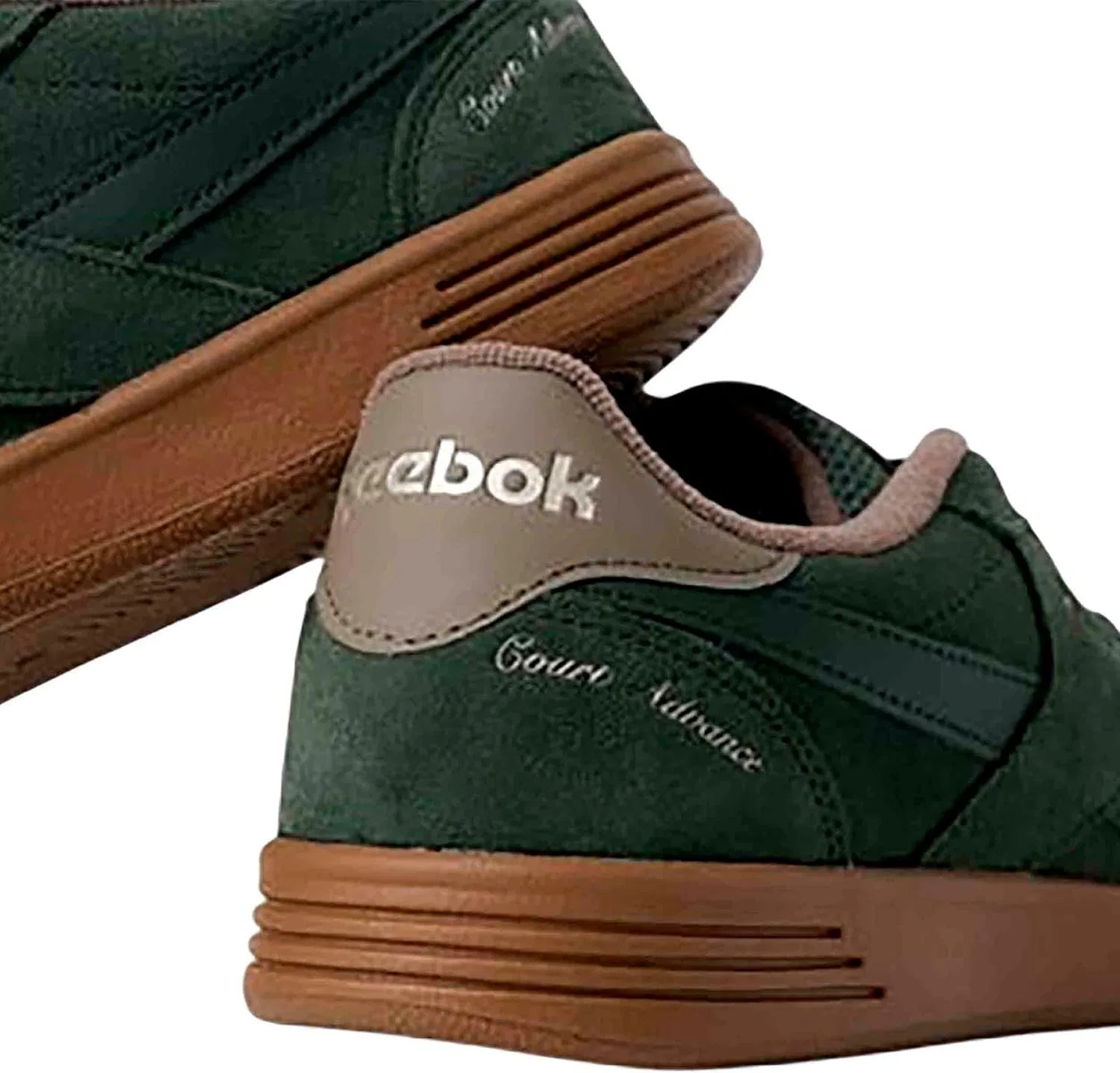 Кроссовки мужские Reebok Workout Low, цвет Gritgreen Flint Grey Grittygrey — фото 3