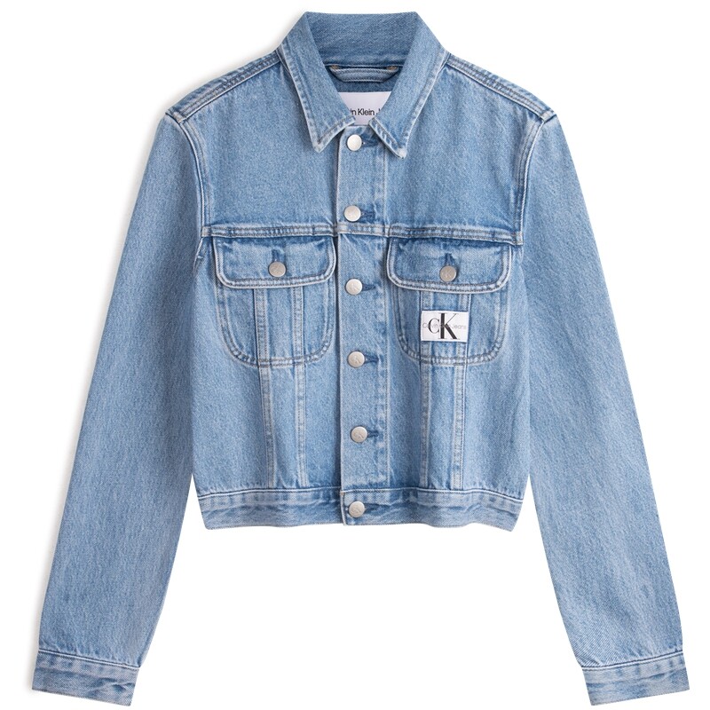 

Женская куртка Calvin Klein, цвет 1AA - Denim Light Blue, Синий, Женская куртка Calvin Klein, цвет 1AA - Denim Light Blue