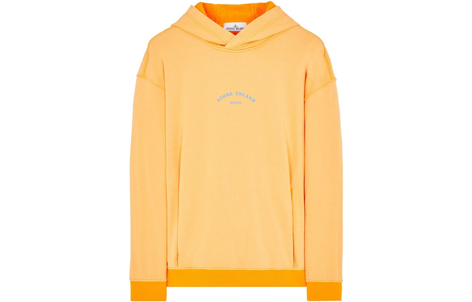 

Толстовка мужская оранжевая Stone Island, оранжевый