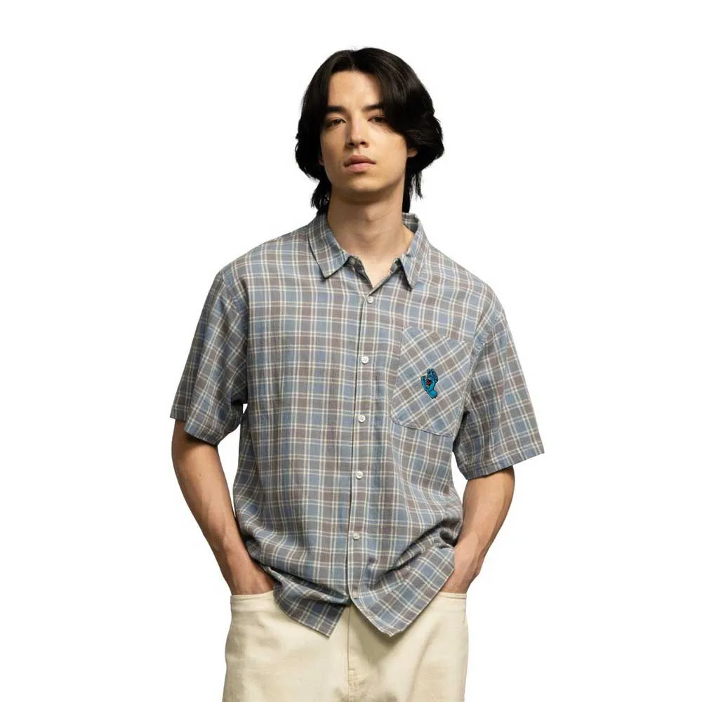 

Рубашка с коротким рукавом Santa Cruz Mini hand, серый