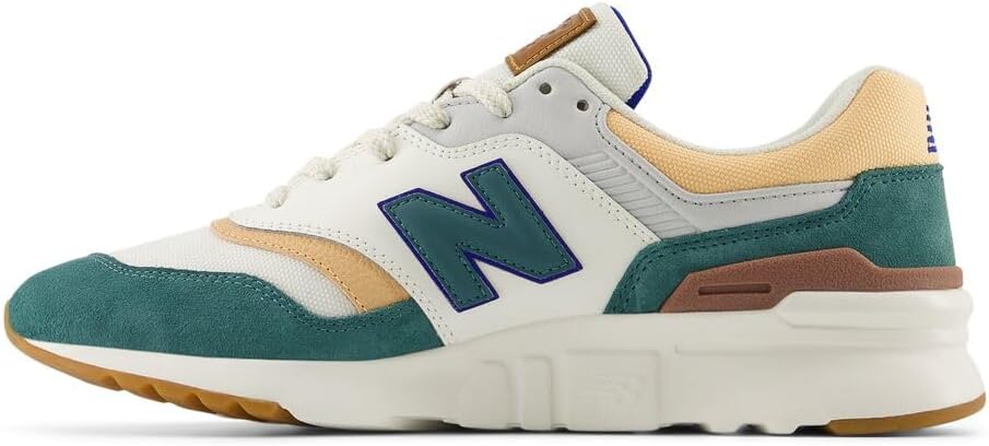 Мужские кроссовки New Balance 997H V1 Classic, Sea Salt/New Spruce/Team Royal — фото 2
