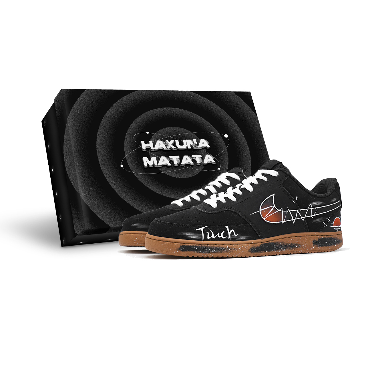 

Court vision 1 sunset time с амортизацией, износостойкие low top скейтборд кроссовки men's Nike, черный