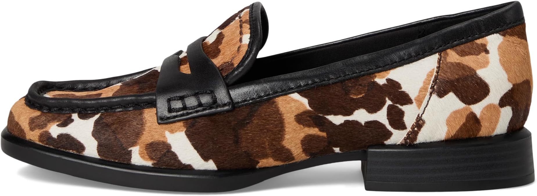 Лоферы Naturalizer Women's 27 Edit Haven, Brown Cow Print Calf Hair — фото 4