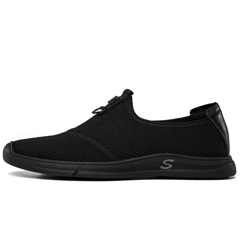 

Низкие повседневные туфли мужские LAORENTOU, Black