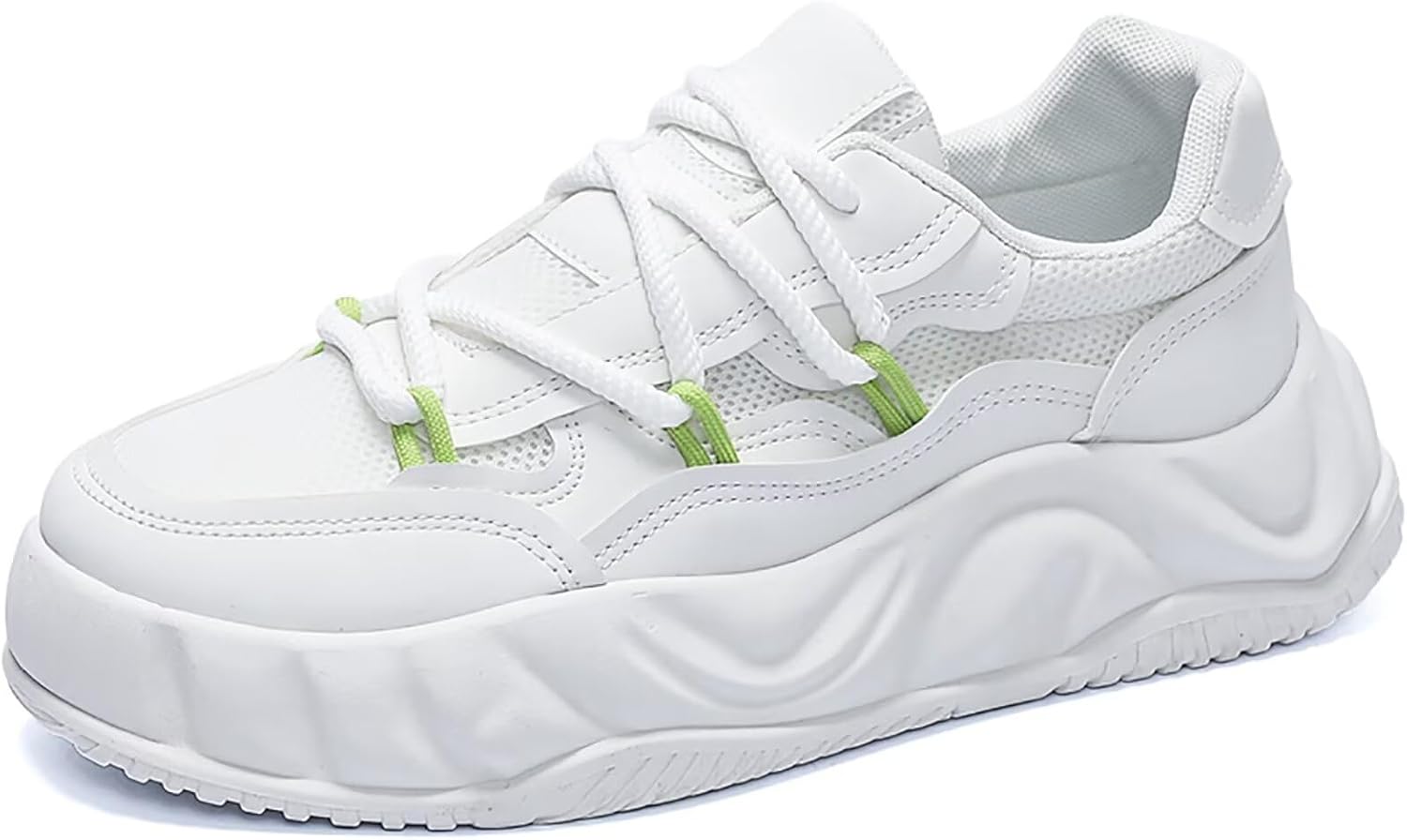 

Мужские кроссовки TERBOFIN для скейтборда, модные повседневные кеды с дышащей сеткой и противоскользящей подошвой, белый