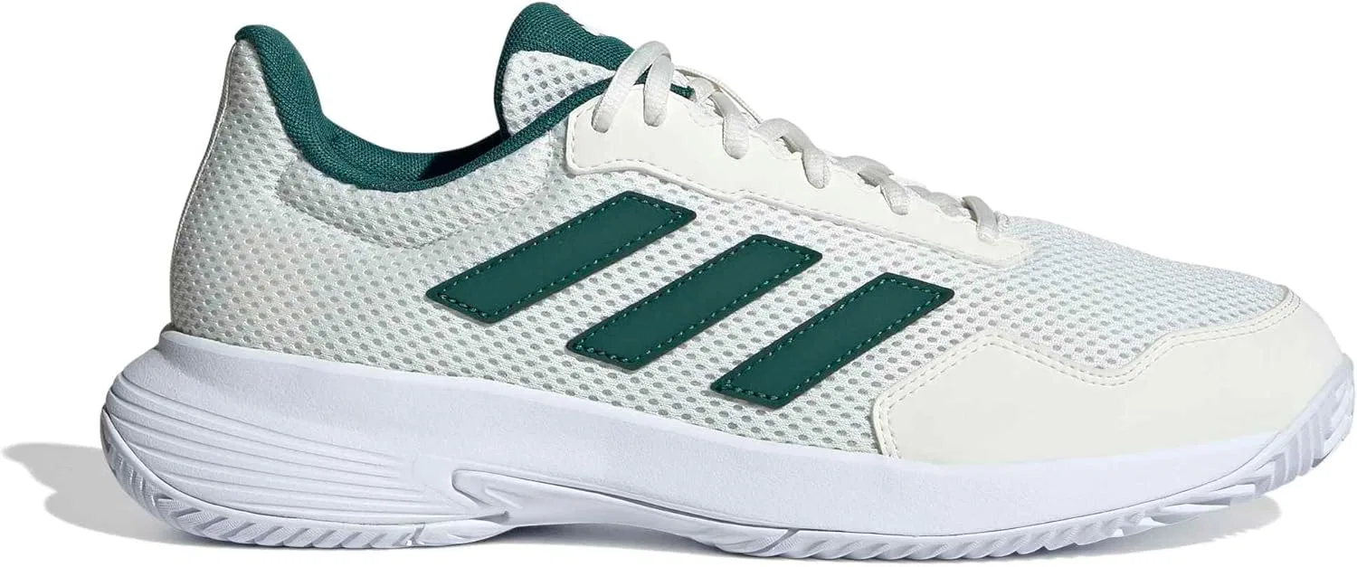 Кроссовки для ракеточных видов спорта adidas, Off White Collegiate Green Cloud White — фото 3