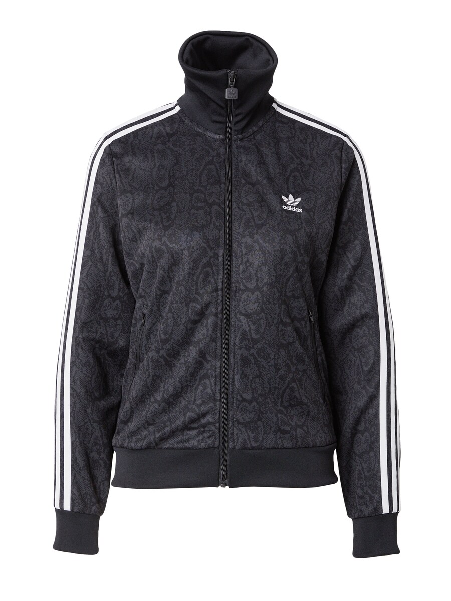 

Толстовка с капюшоном на молнии ADIDAS ORIGINALS SNAKE, темно-серый