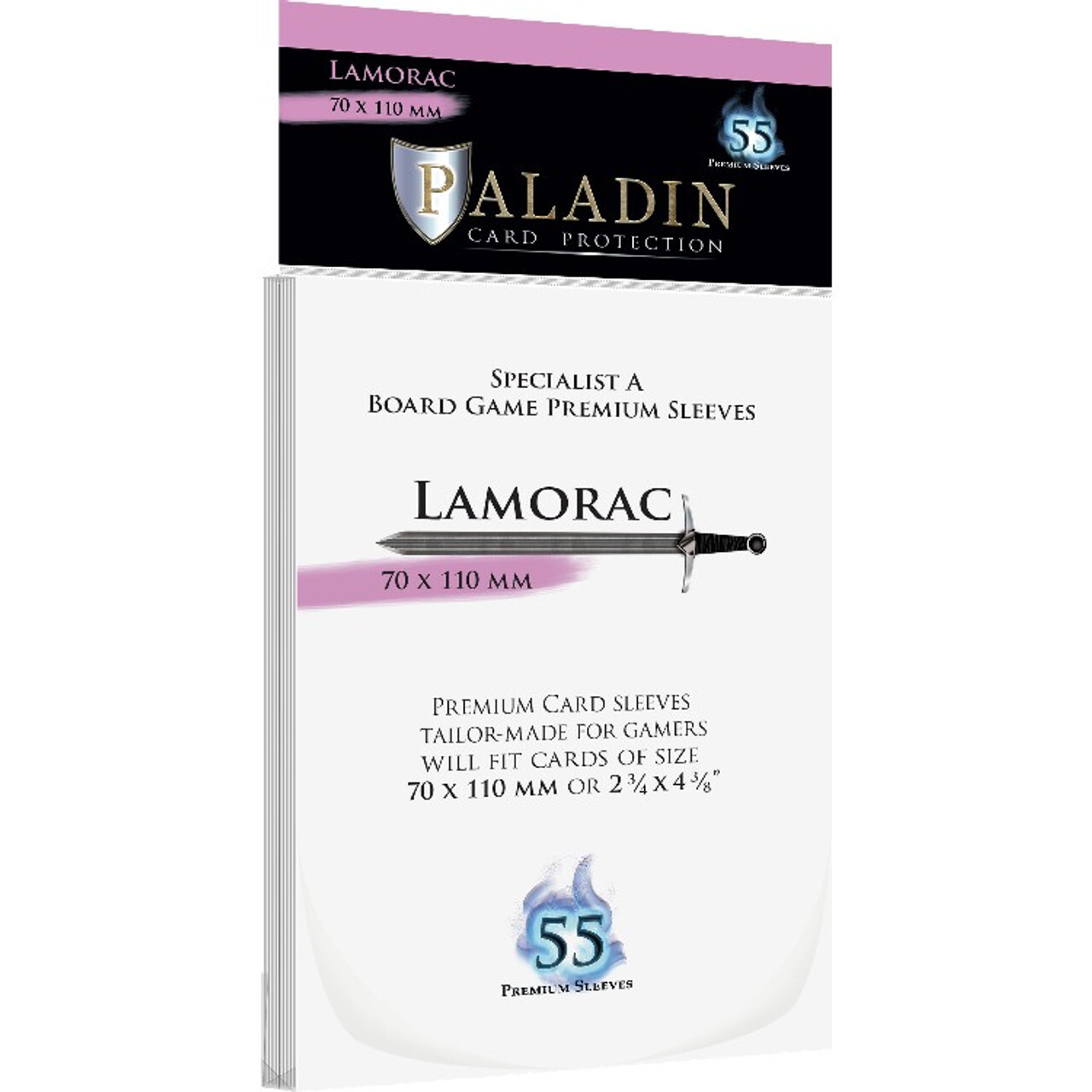 

Аксессуары Paladin Sleeves: Specialist A Board Game - Lamorac (55ct)