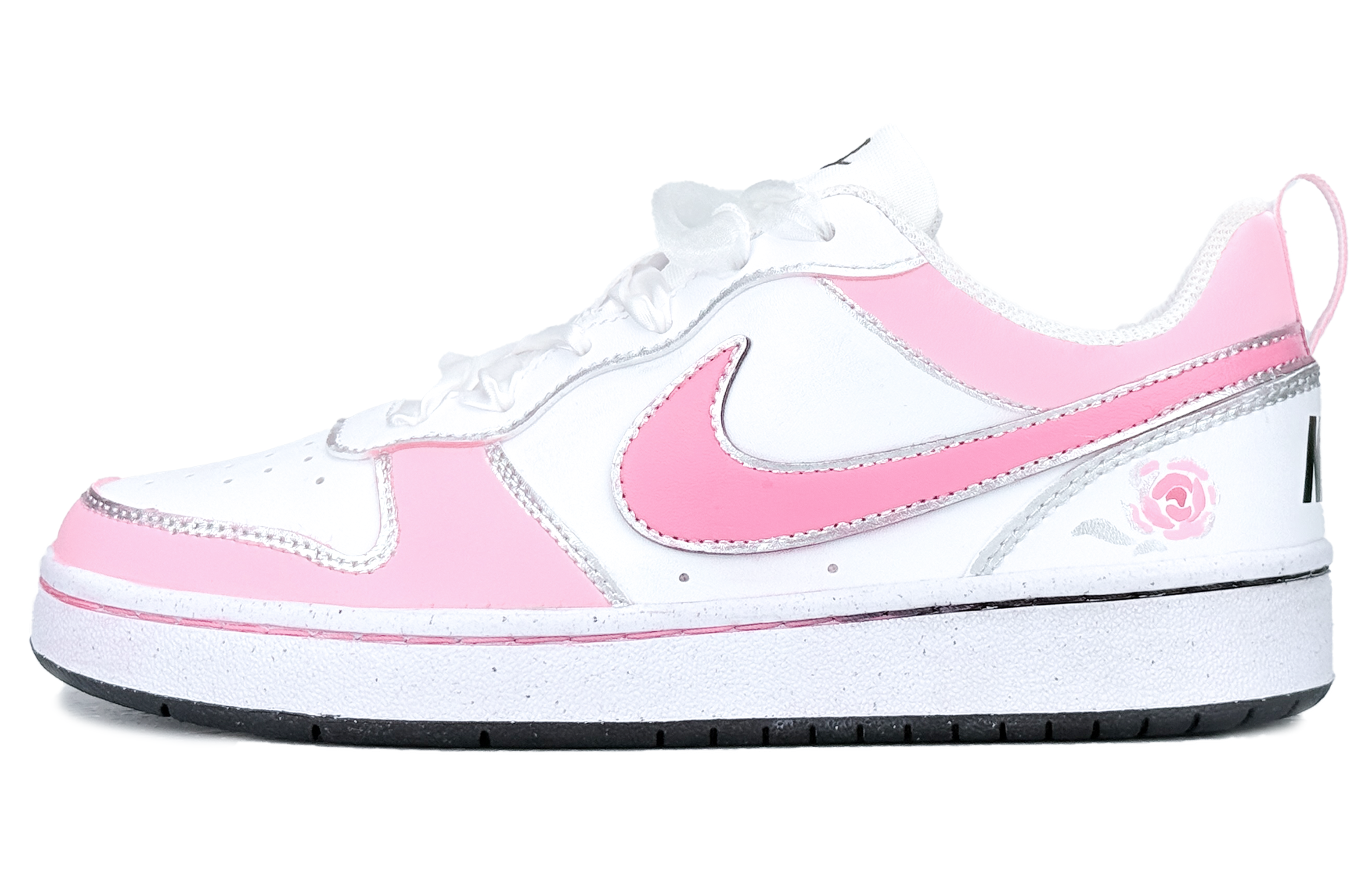 

Детские низкие кроссовки для скейтбординга Court Borough Nike, розовый