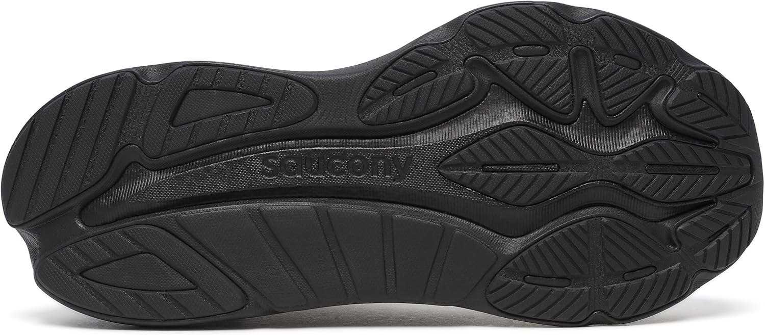 Кроссовки Saucony Hurricane 24 TG. Размер 40.5 EU. Цвет: черный (перечный) — фото 3