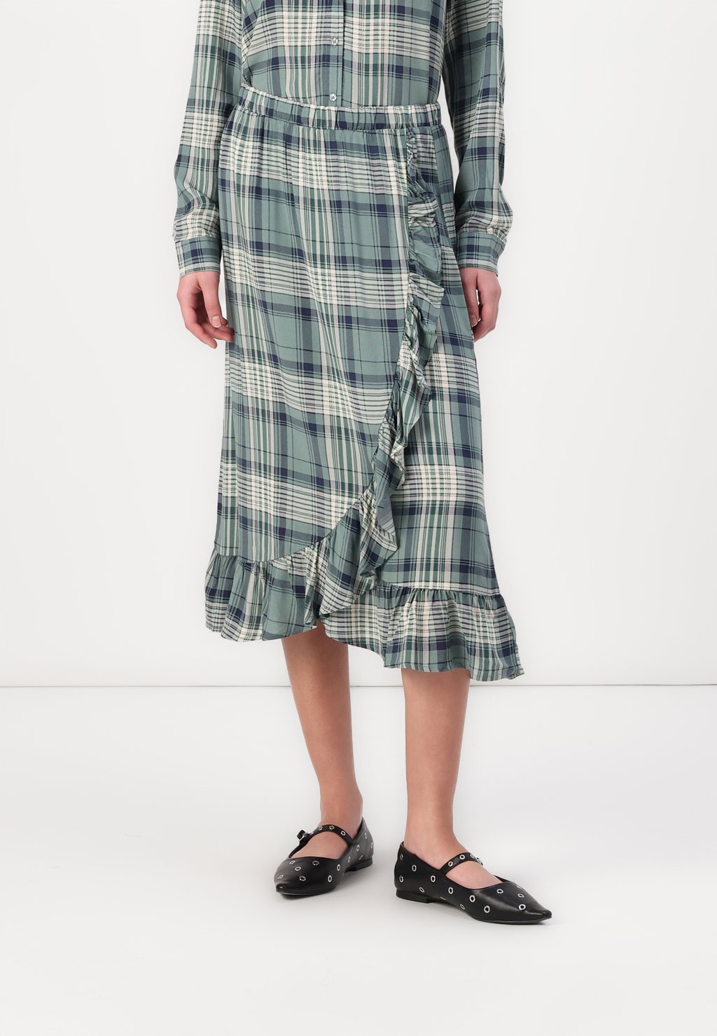 

Юбка А-силуэта VMCAMILLO CHECK WRAP SKIRT Vero Moda, мультиколор