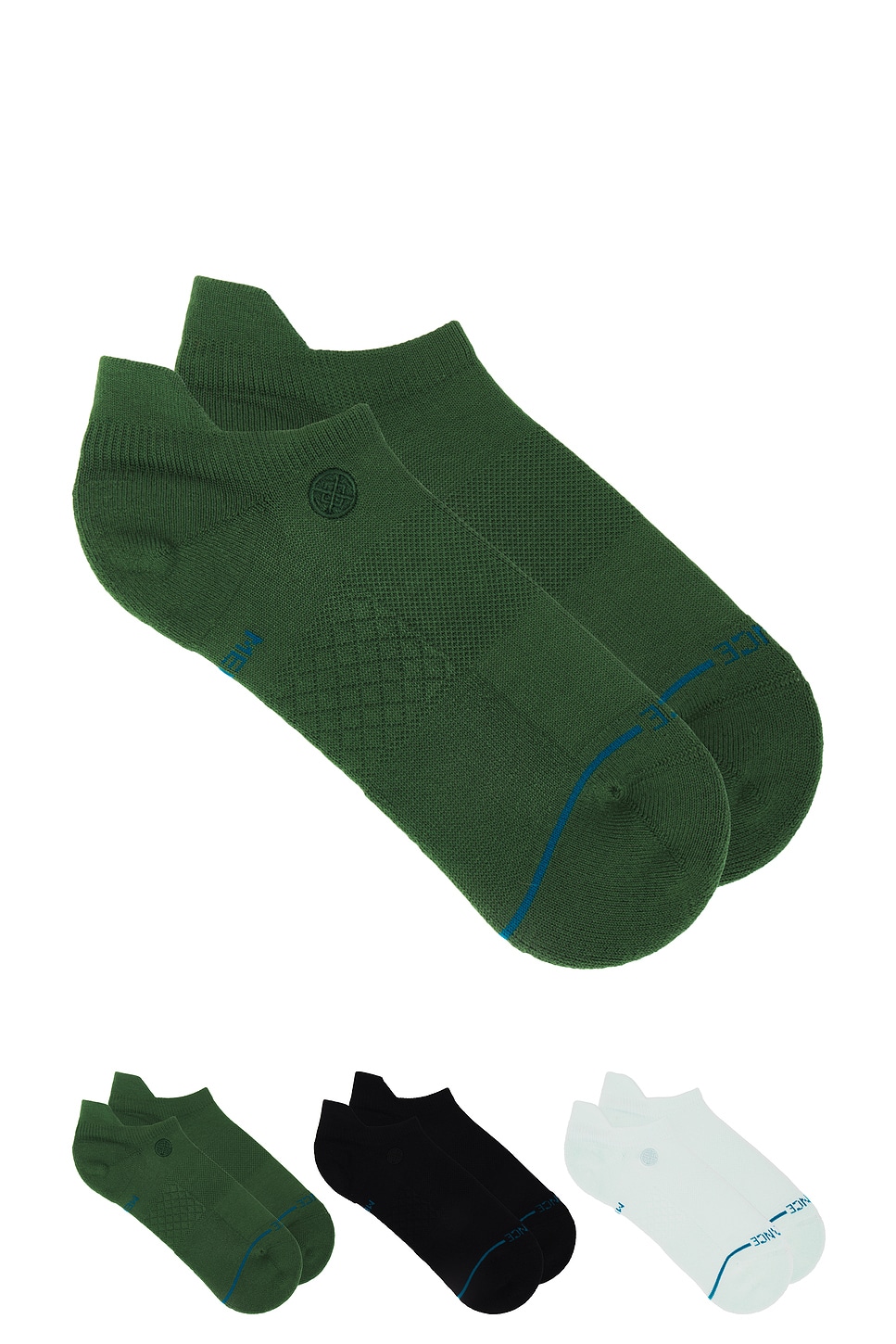 

Низкие носки Icon в упаковке из 3 штук Stance, green