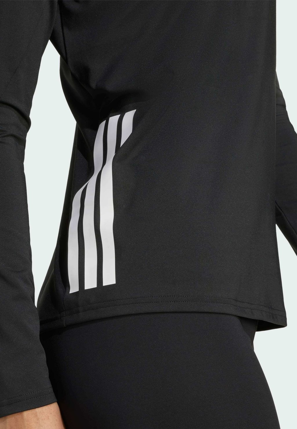 Футболка с длинным рукавом LONG SLEEVE VOLLEYBALL Adidas Performance, черный — фото 4