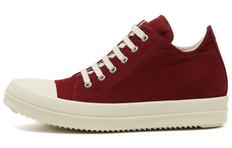 Кеды женские низкие Rick Owens Drkshdw, красный
