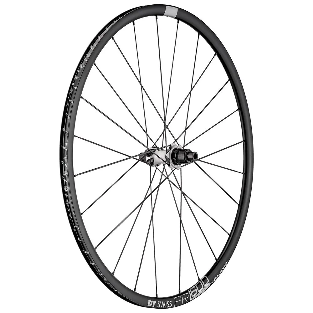 

Дорожное заднее колесо DT Swiss PR 1600 Spline 23 CL Disc Tubeless, черный