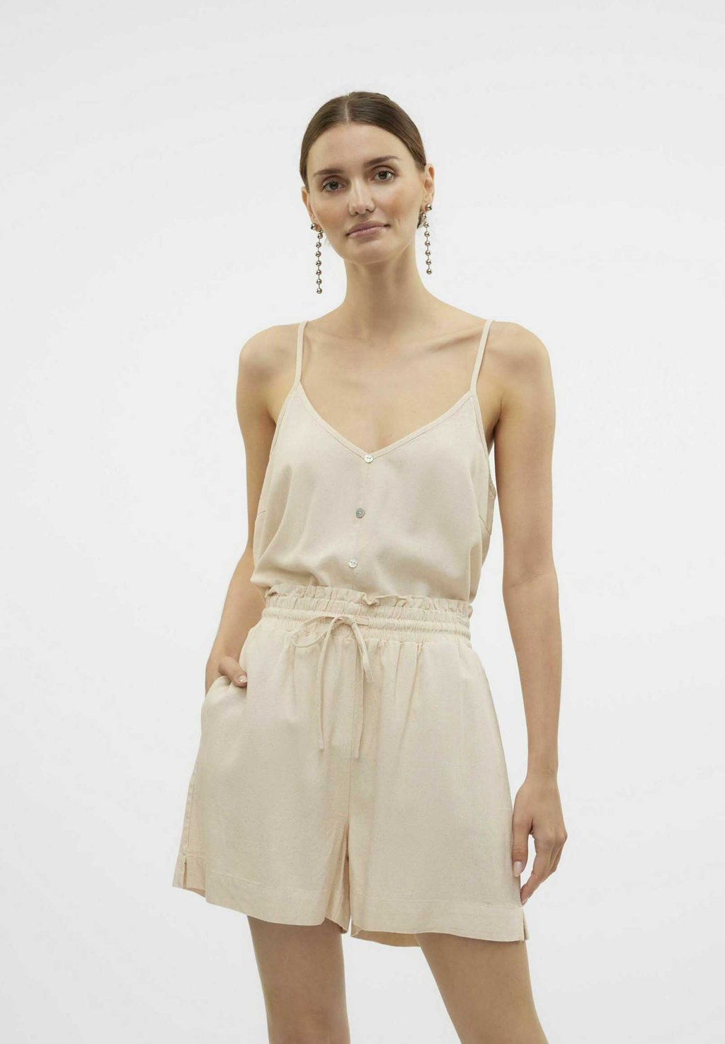 

Топ VMMYMILO Vero Moda, бежевый