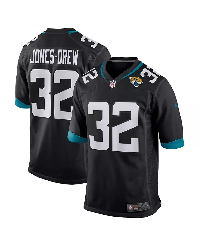 

Мужская черная футболка Maurice Jones-Drew Jacksonville Jaguars в стиле игровой формы (выведена из ассортимента) Nike