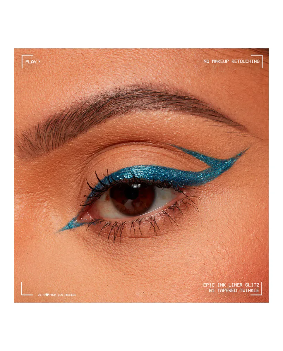 Подводка для глаз Epic Ink Liner Nyx Nyx Professional Makeup, Glitz Tapered Twinkle — фото 4