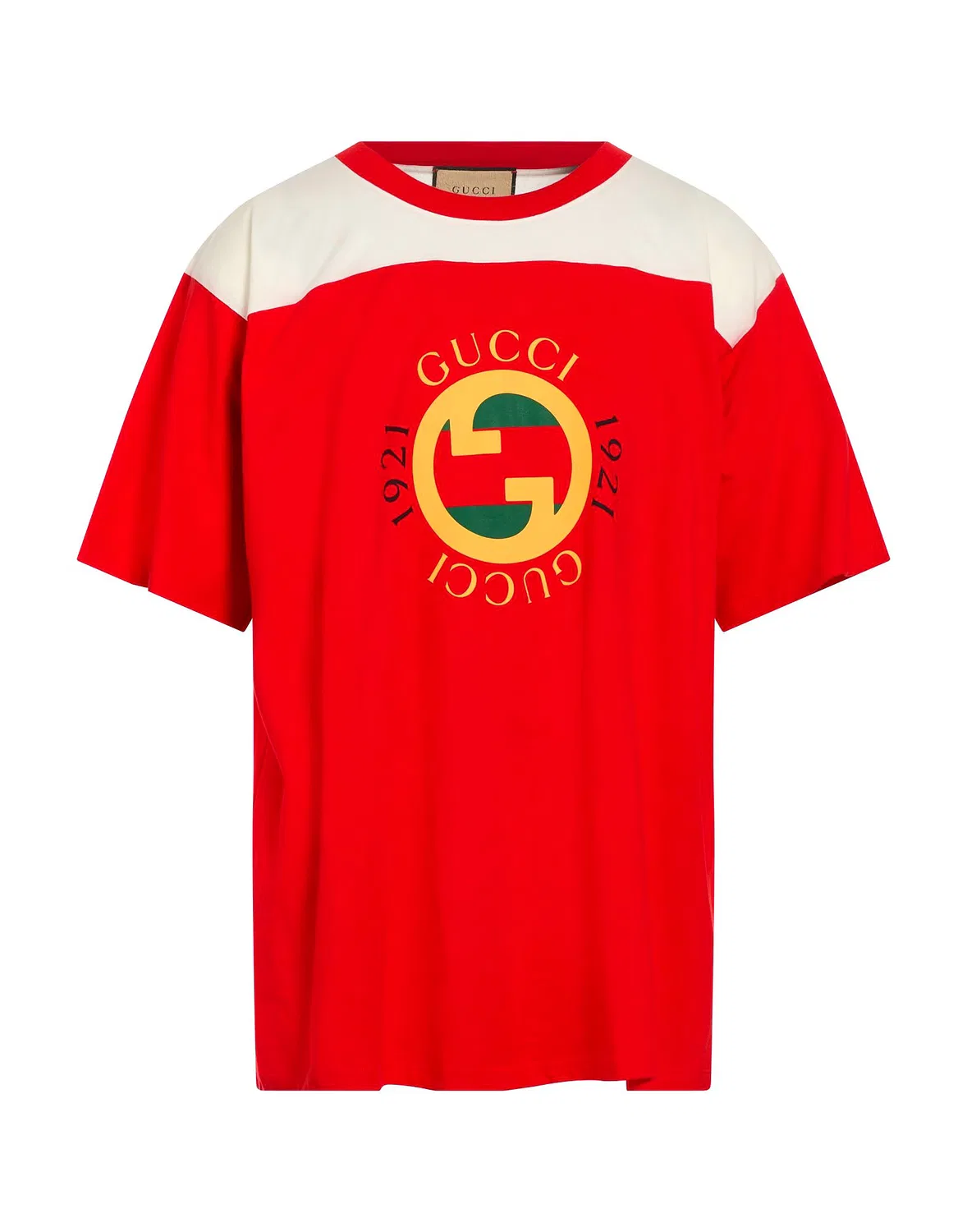 Футболка GUCCI Red с логотипом бренда