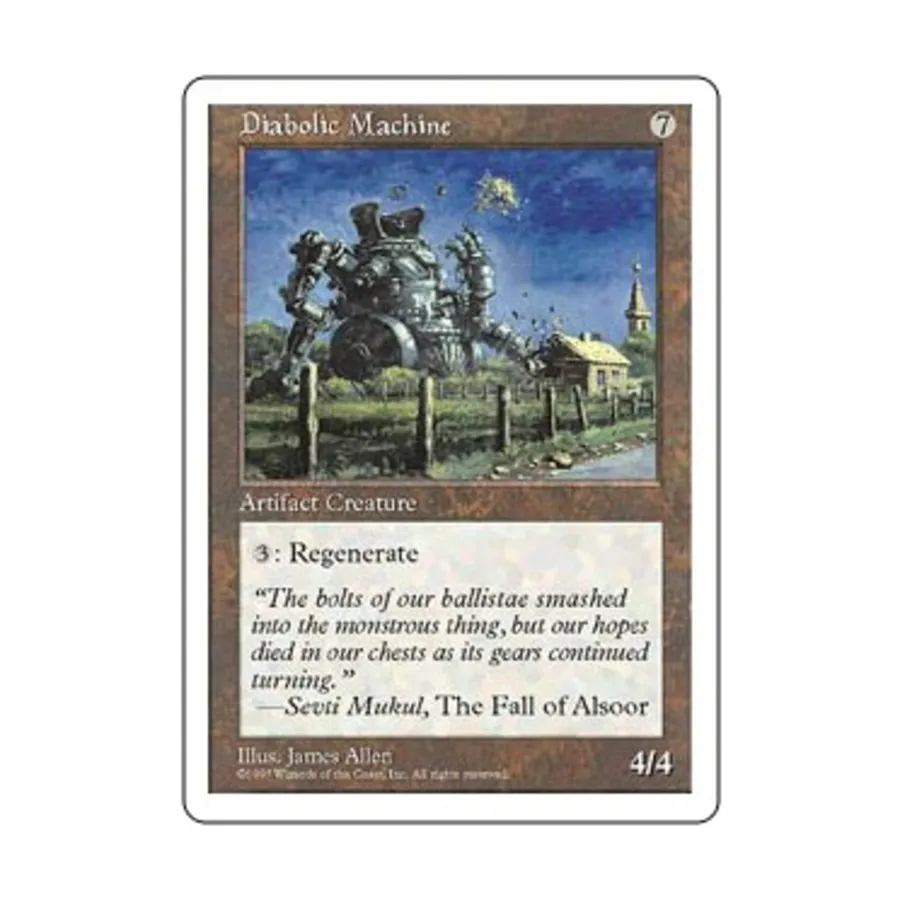 

CCG Дьявольская машина (U), MTG - 5th Edition