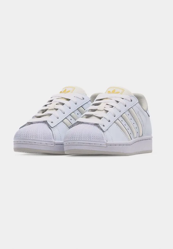 Кроссовки superstar ii унисекс Adidas Originals, Footwear White/Gold-Coloured Metallic/Grey One — фото 3